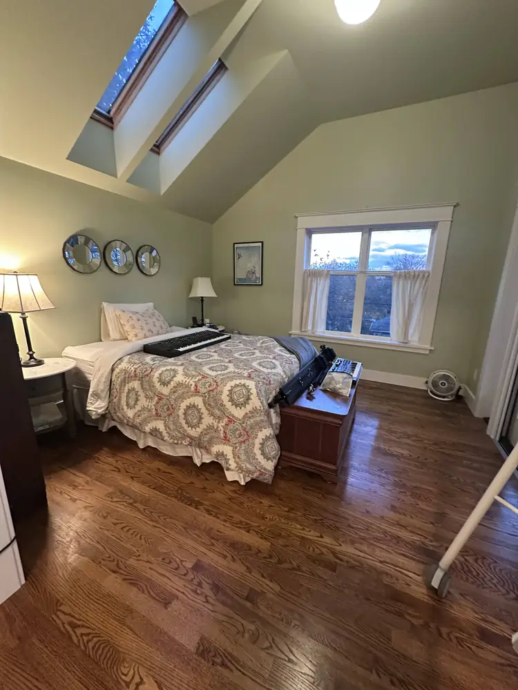 Master bedroom after deep cleaning