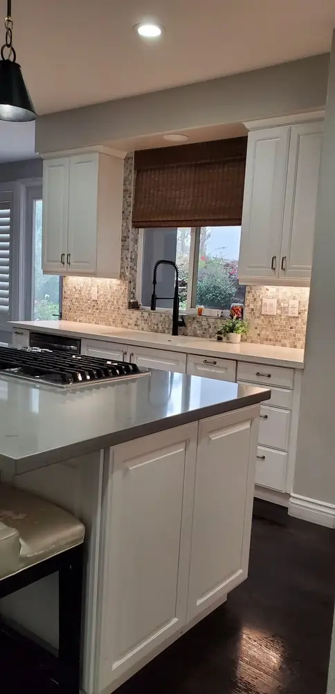 Clean kitchen counter