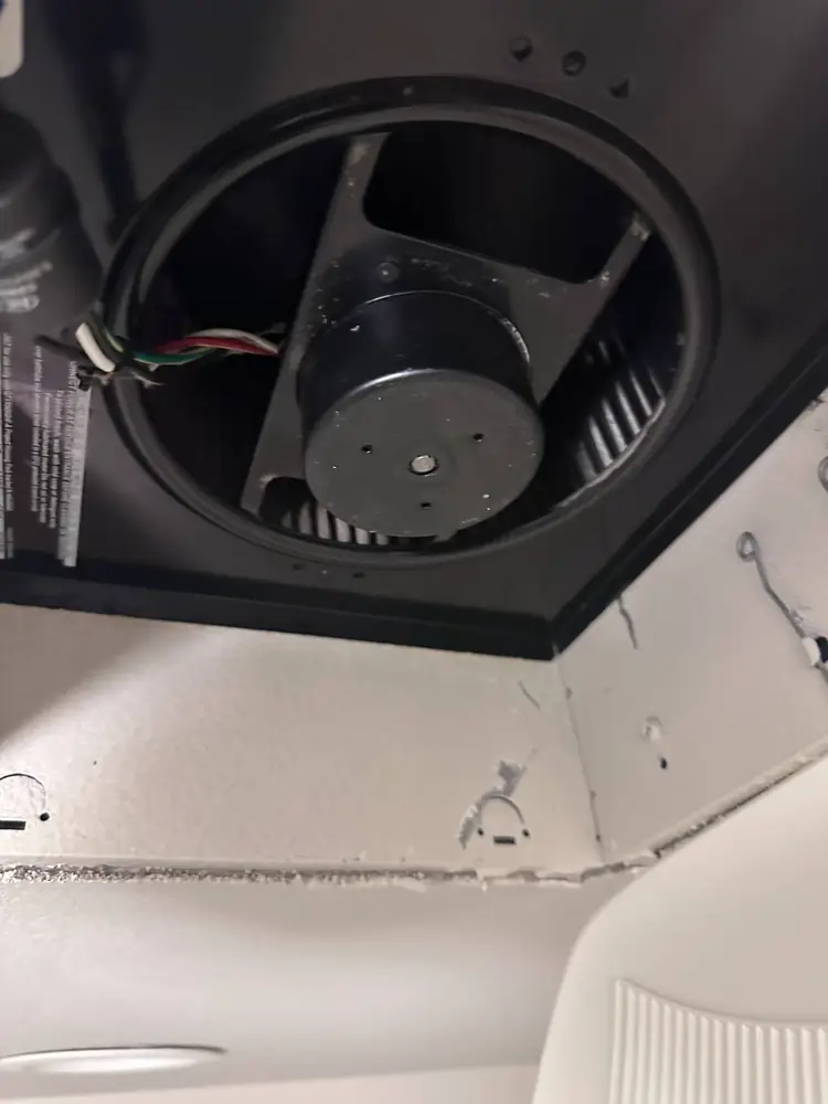 Range hood fan cleaned