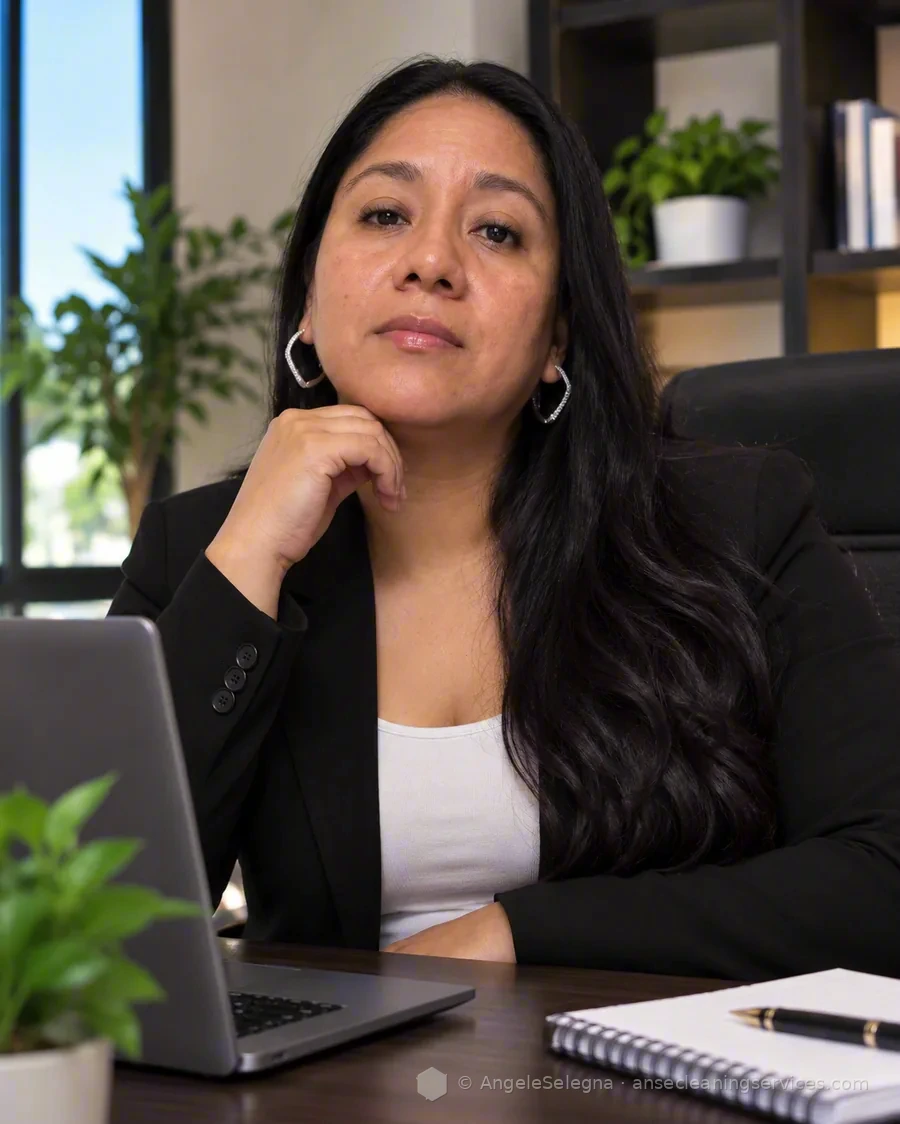Margarita Lituma, founder and owner of AngeleSelegna Cleaning Services